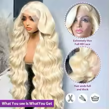 613 13x6 HD Glueless 250% Density Body Wave Wig